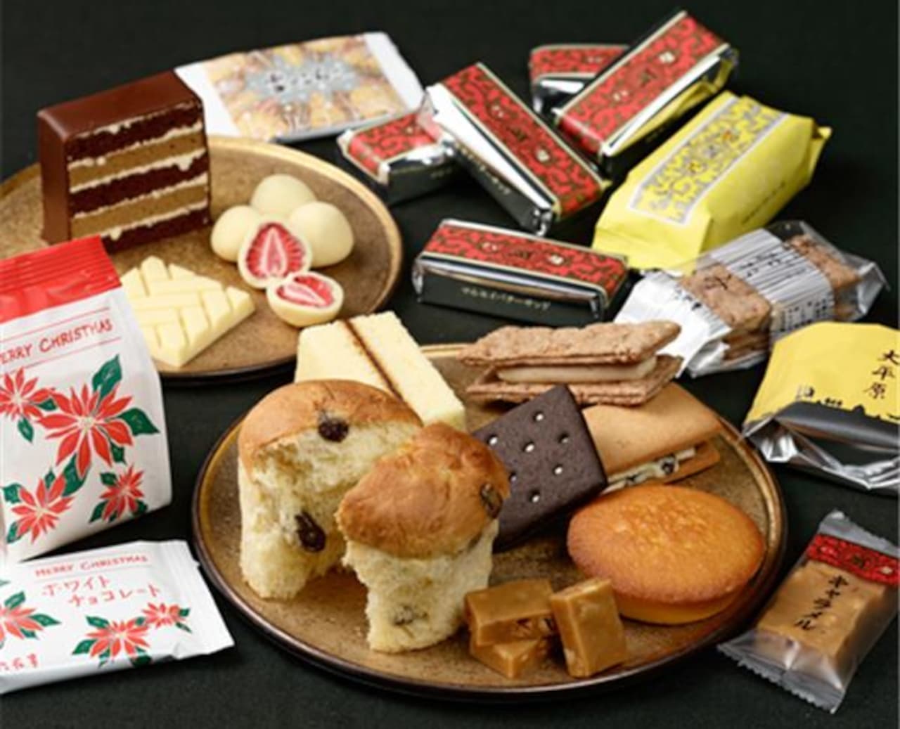 Rokkatei sweets set "December mail order snack shop"