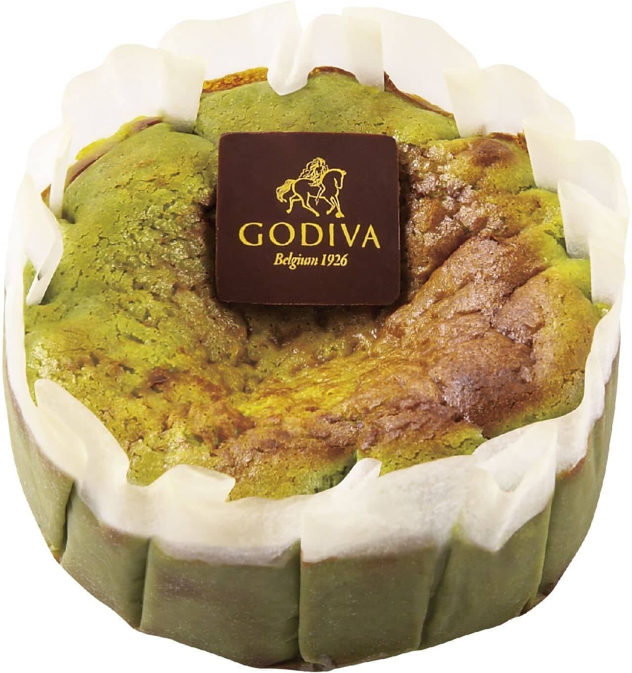 Godiva "Basque Cheesecake Matcha & White Chocolate"