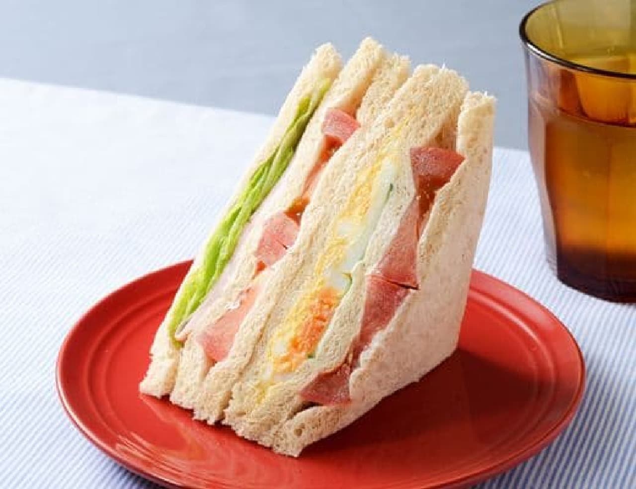 Lawson "Tomato and vegetable sandwich (increased amount)"