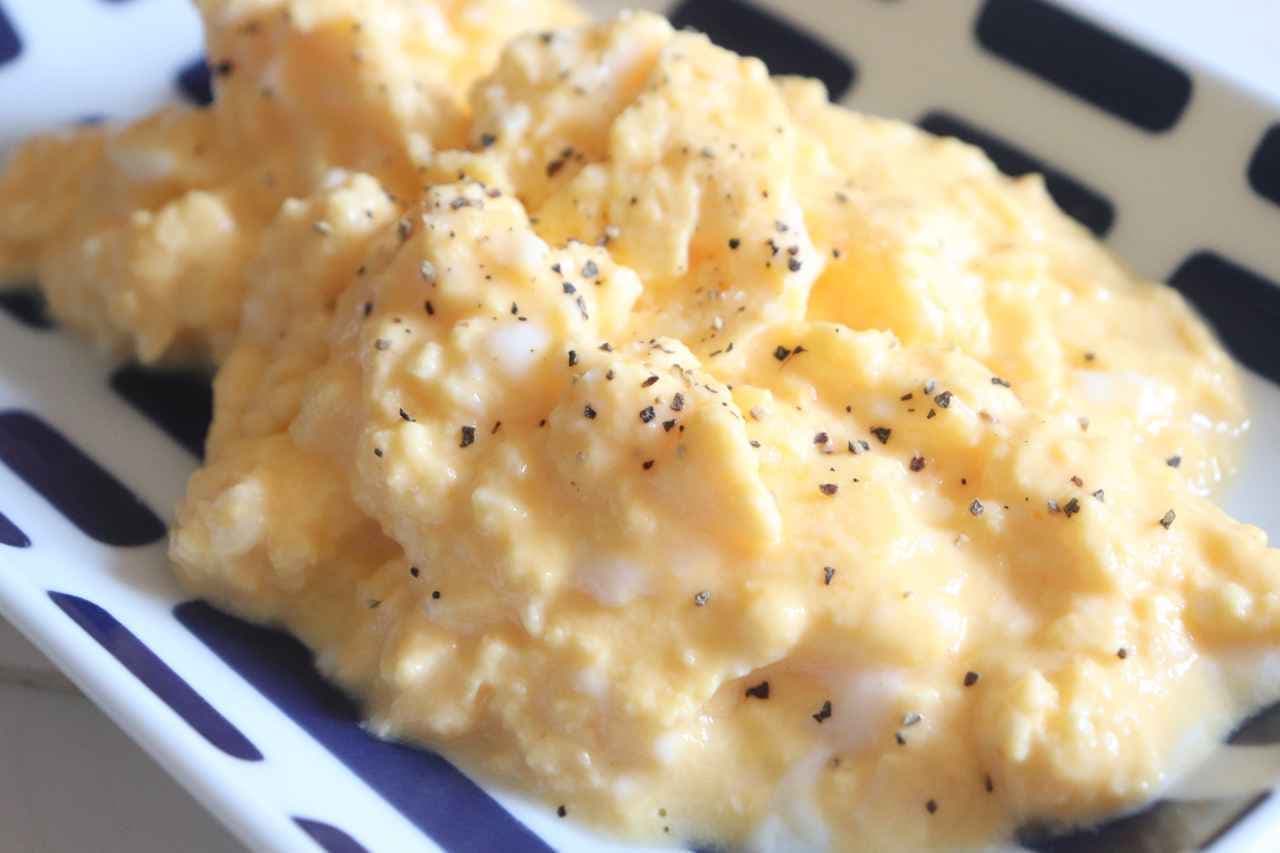 Recipe for "Scrambled Eggs without Milk