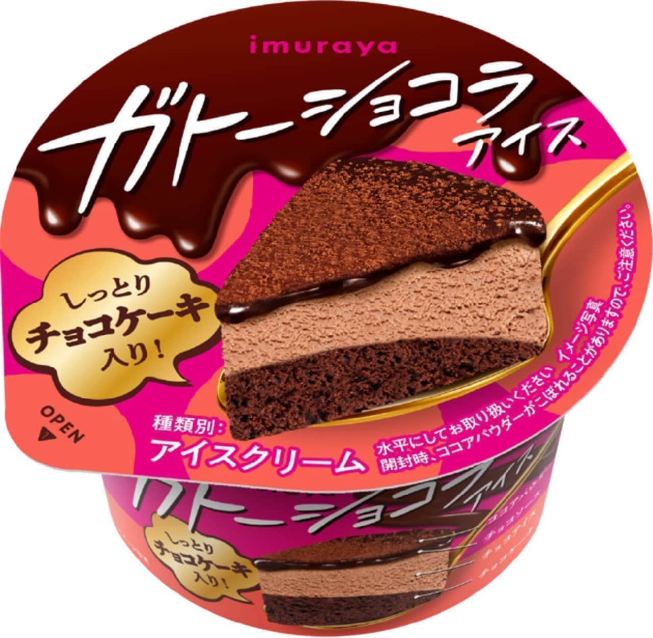 井村屋「ガトーショコラアイス」