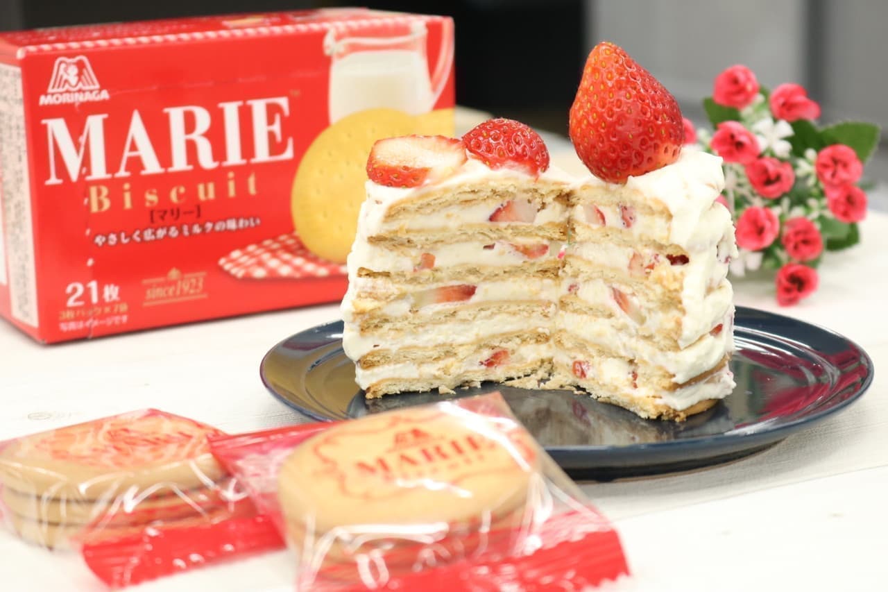 "Marie Biscuit Shortcake" Recipe