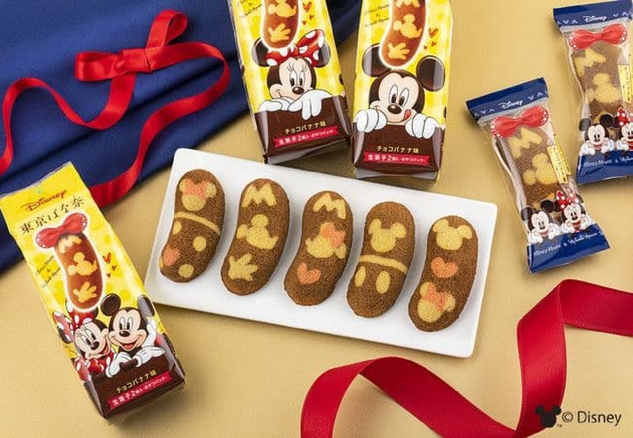 Disney SWEETS COLLECTION by Tokyo Banana "Mickey Mouse & Minnie Mouse / Tokyo Banana" Mitsuketta ""