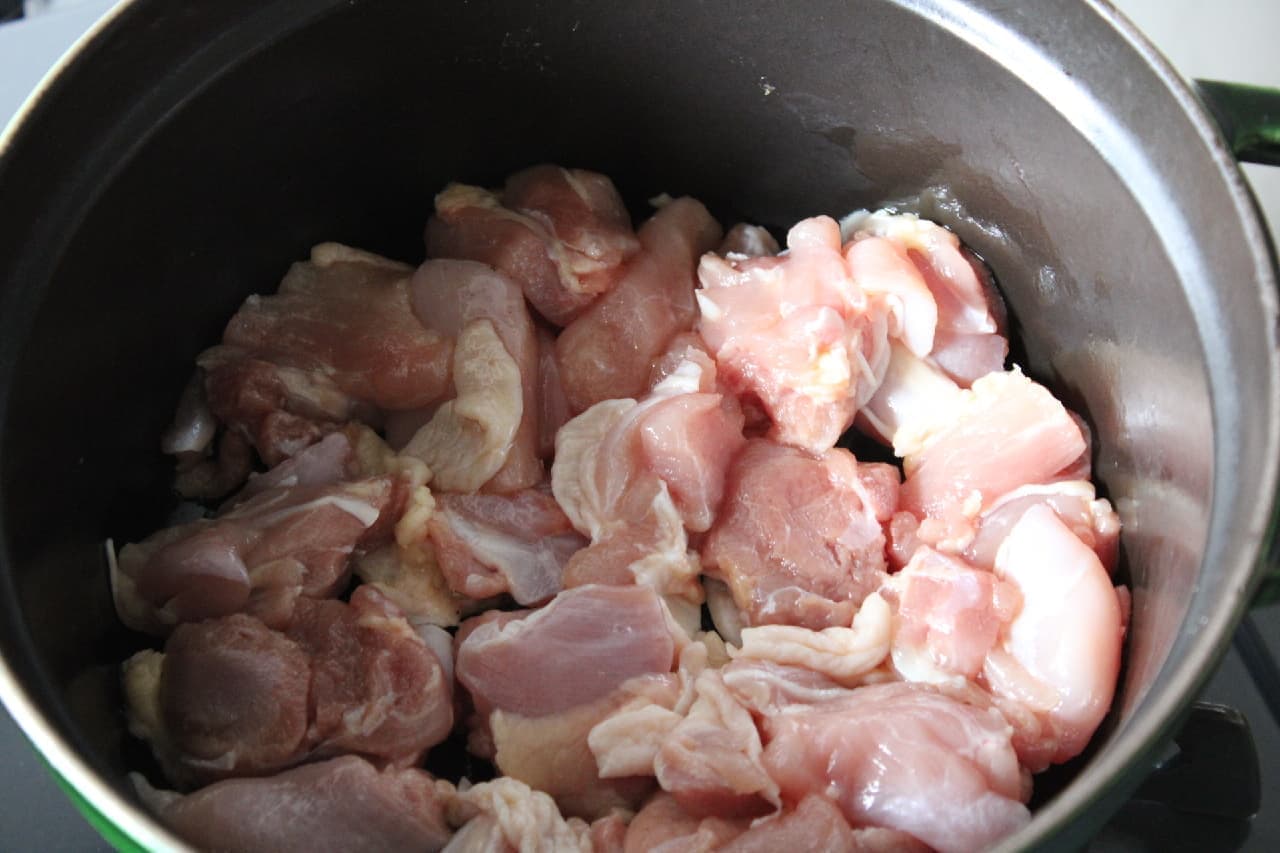 鶏肉とさつまいものこっくり煮