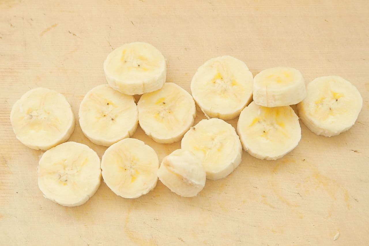 「バナナとお餅のバターソテー」レシピ