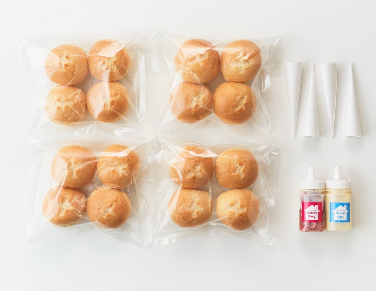 Familk "Freshly baked milk bread kit at home [Limited Amaou taste]"