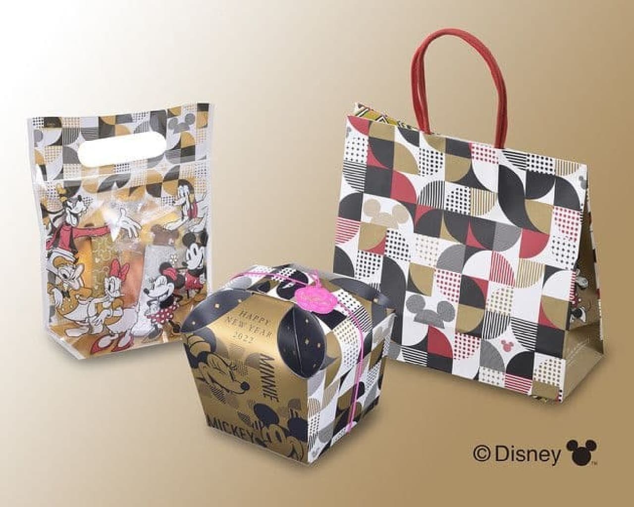 Ginza Cozy Corner "[Disney] New Year Sweets Pack (5 pieces)" "[Disney] New Year Sweets Box (6 pieces)"