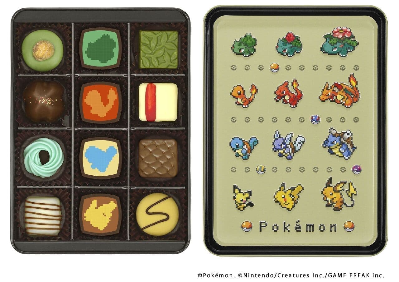 Pokemon meets Mary Chocolate "Well Assorted Box"
