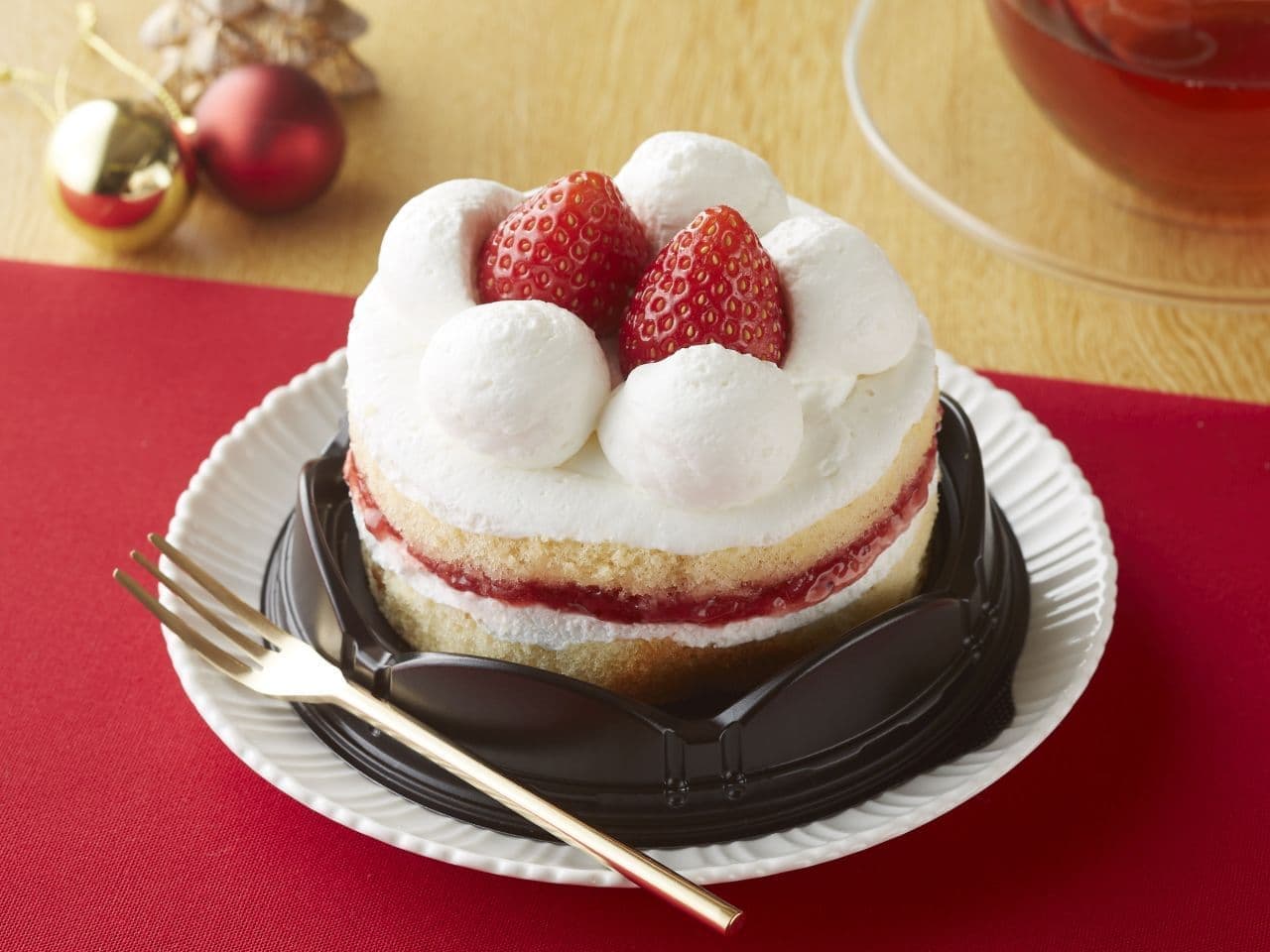 ミニストップ「スペシャル 苺のショートケーキ」