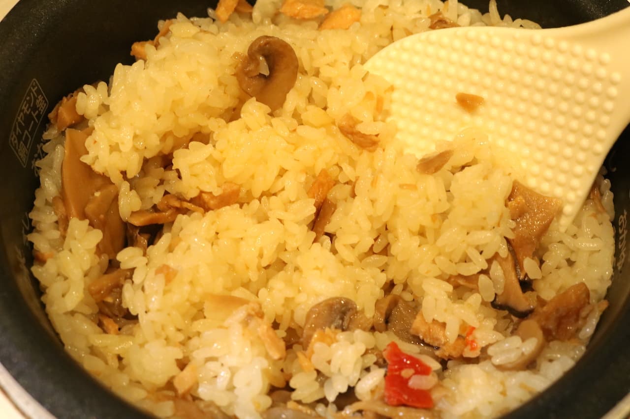 MUJI "Garlic pilaf with chicken and chicken"