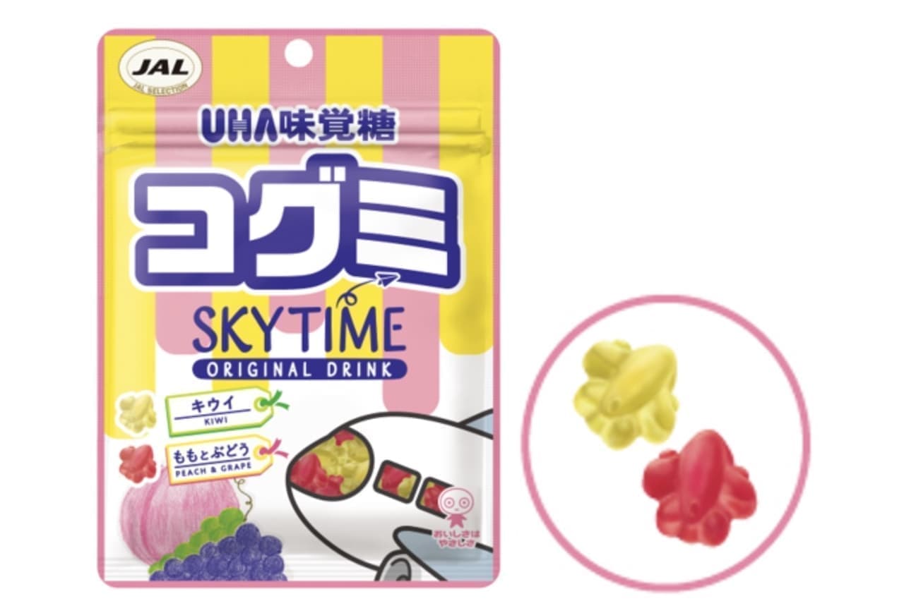 Collaboration with "Kogumi Skytime" JAL original drink "Skytime"