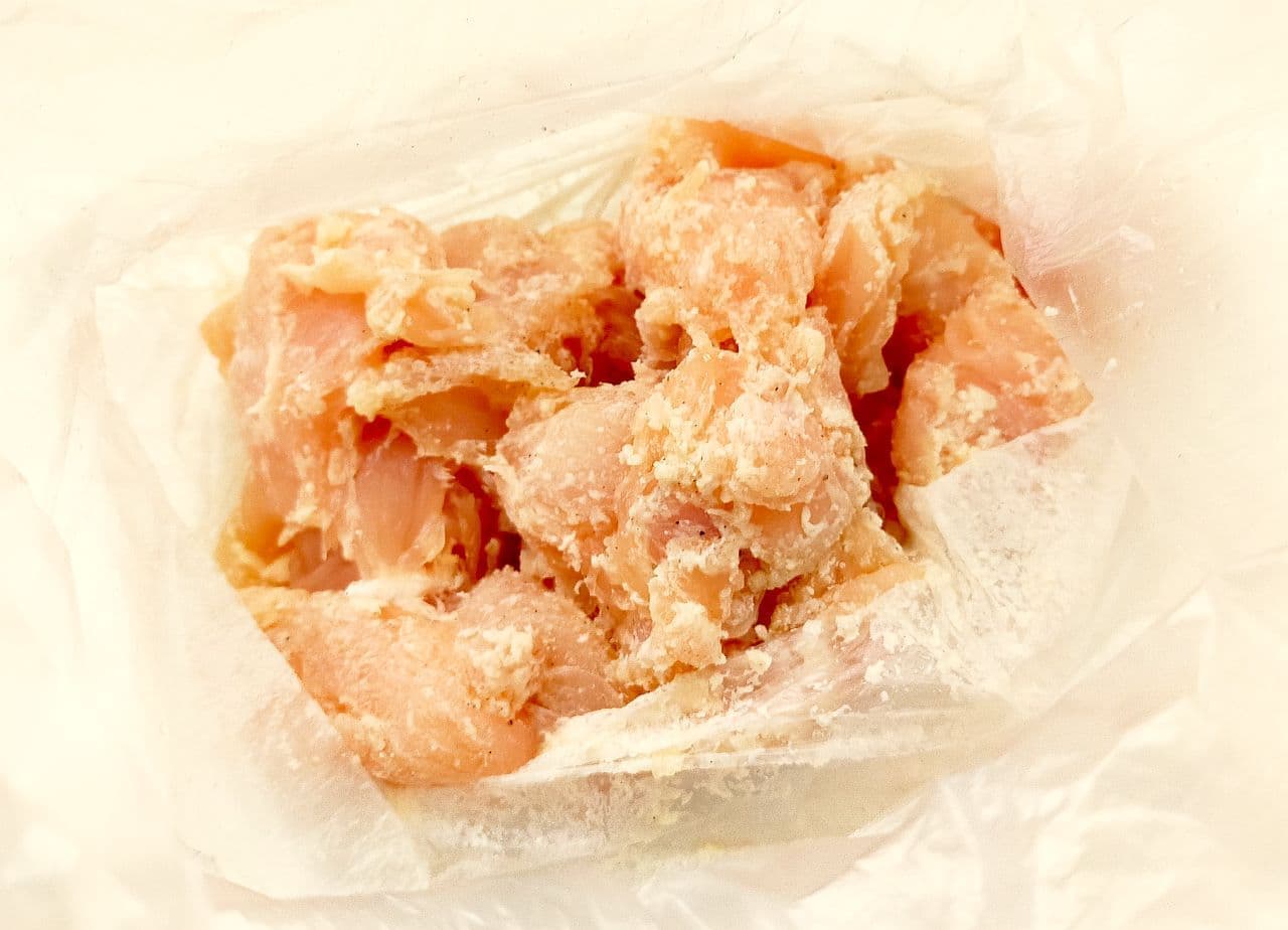 "Chicken fillet shrimp mayo style" recipe