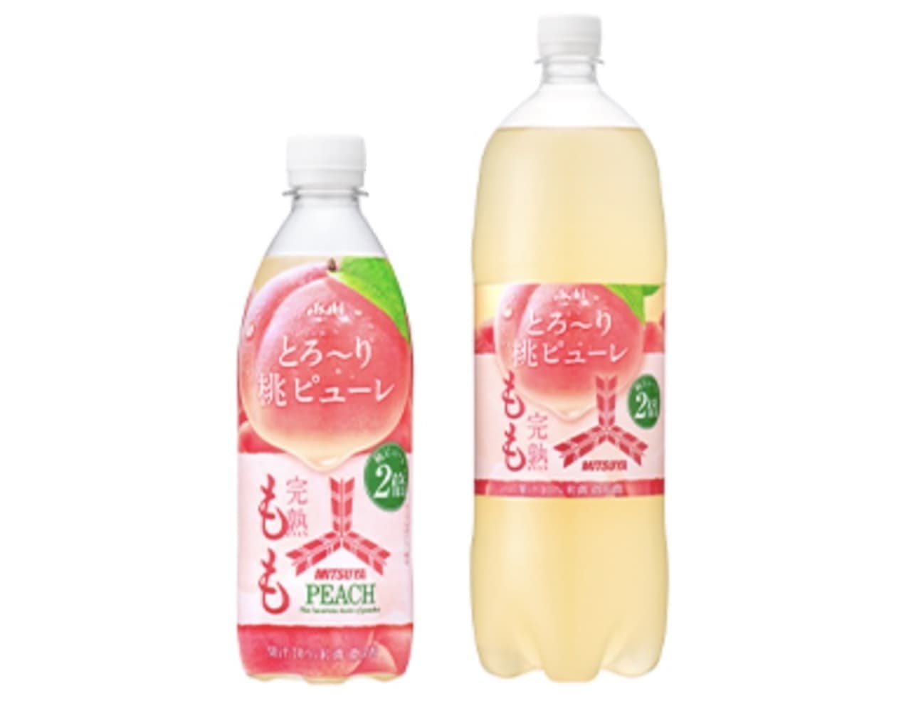 Asahi Soft Drinks "Mitsuya Ripe Peach"