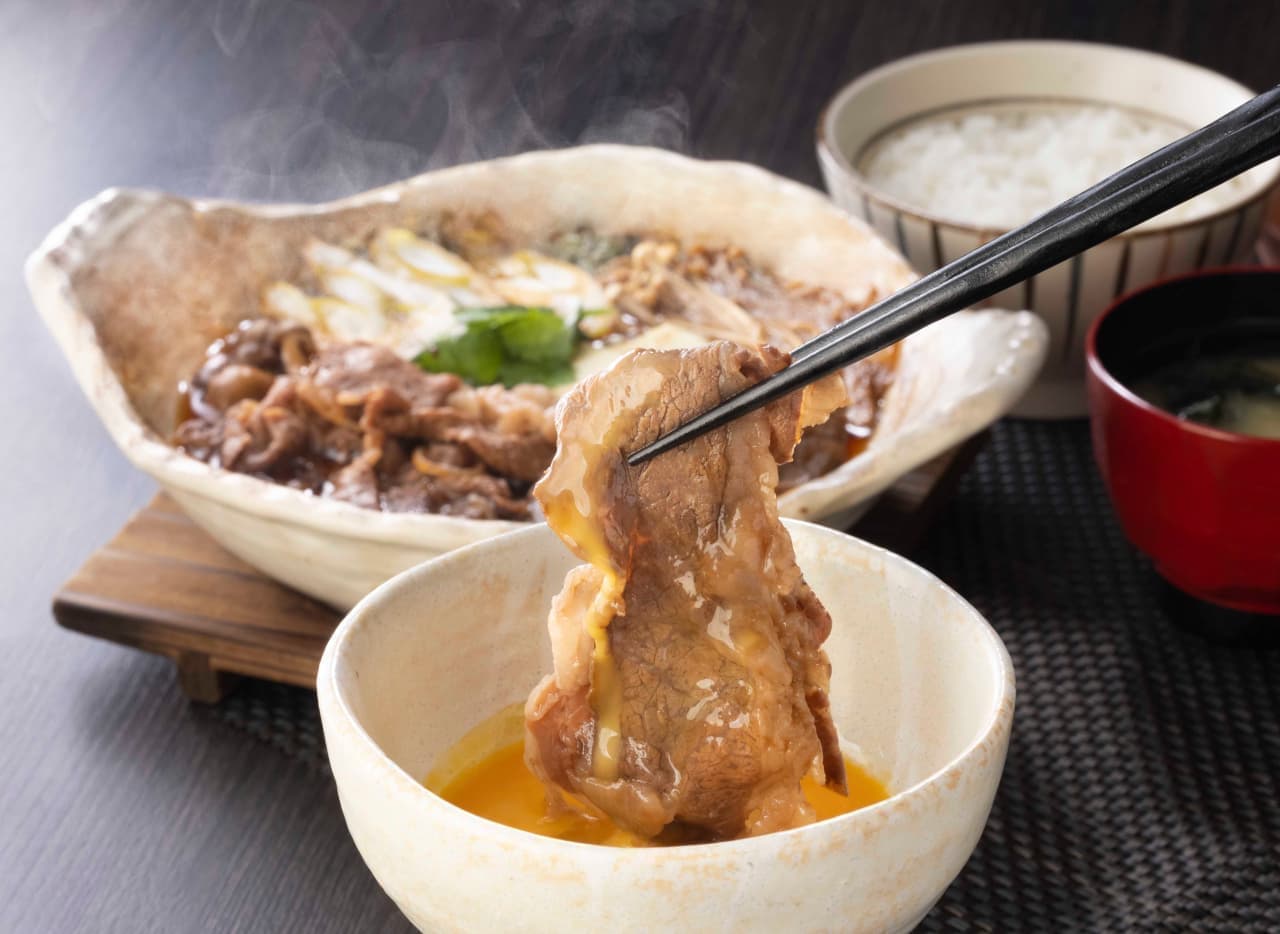 "Ootoya special domestic beef sukiyaki" hot pot to enjoy with homemade warishita