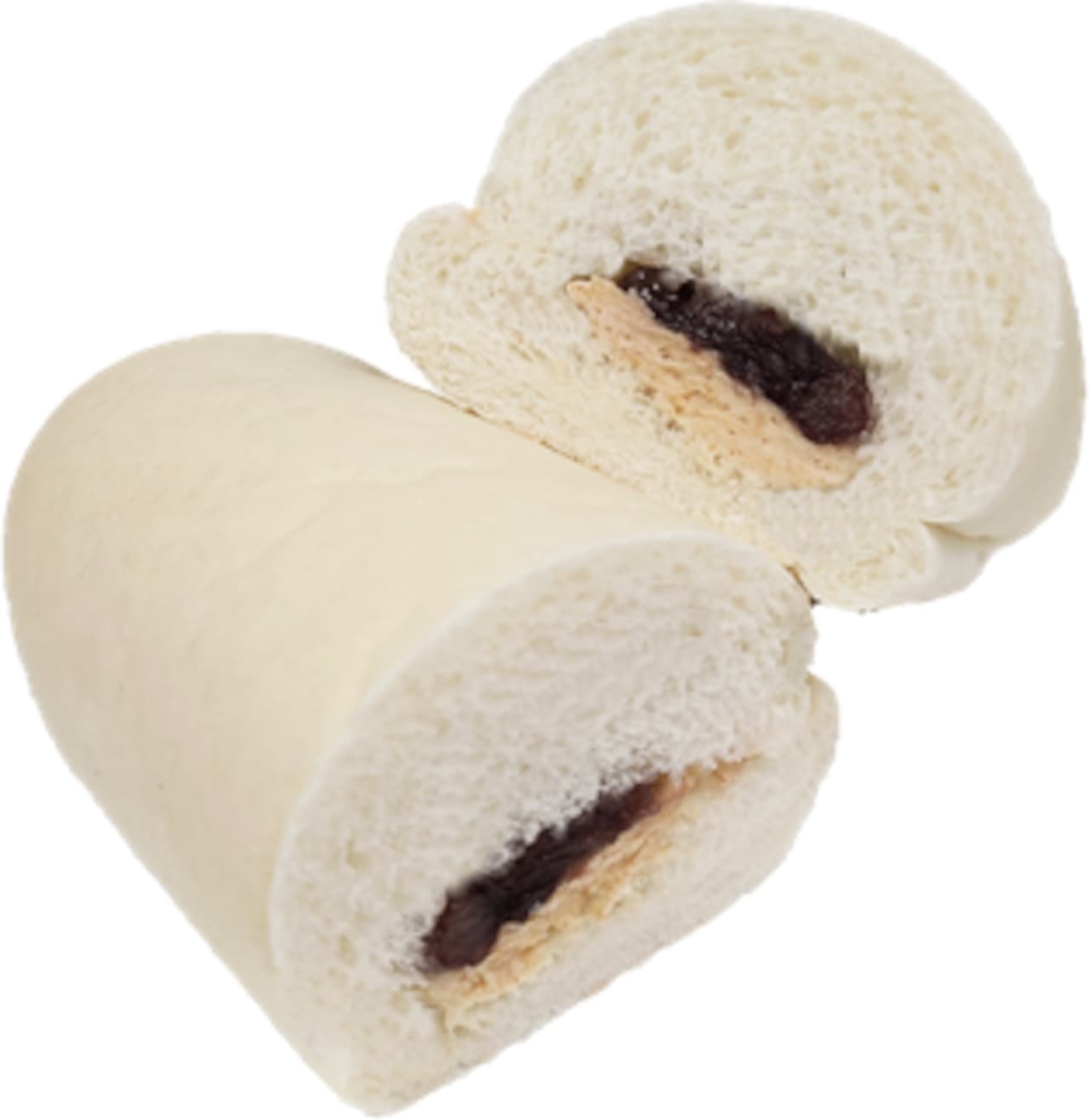 Pasco "White Coppe Bread of Domestic Wheat, Bean Paste & Kinako Cream" "My Bagel Chocolat Cranberry"