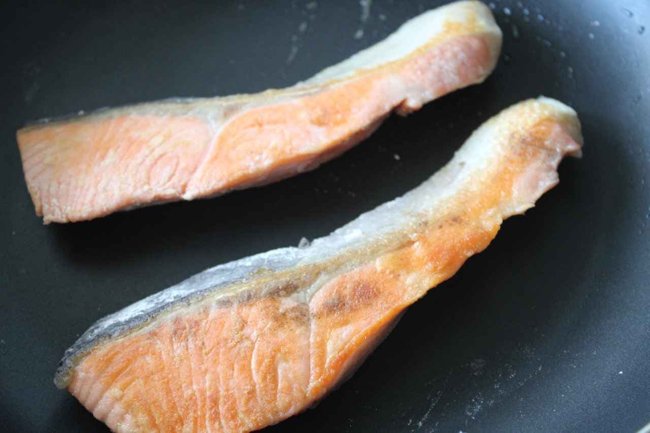 Mayo teriyaki salmon