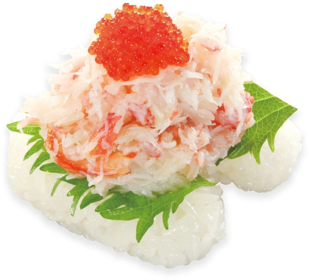 Kura Sushi "Luxury Crab Rice Ball"