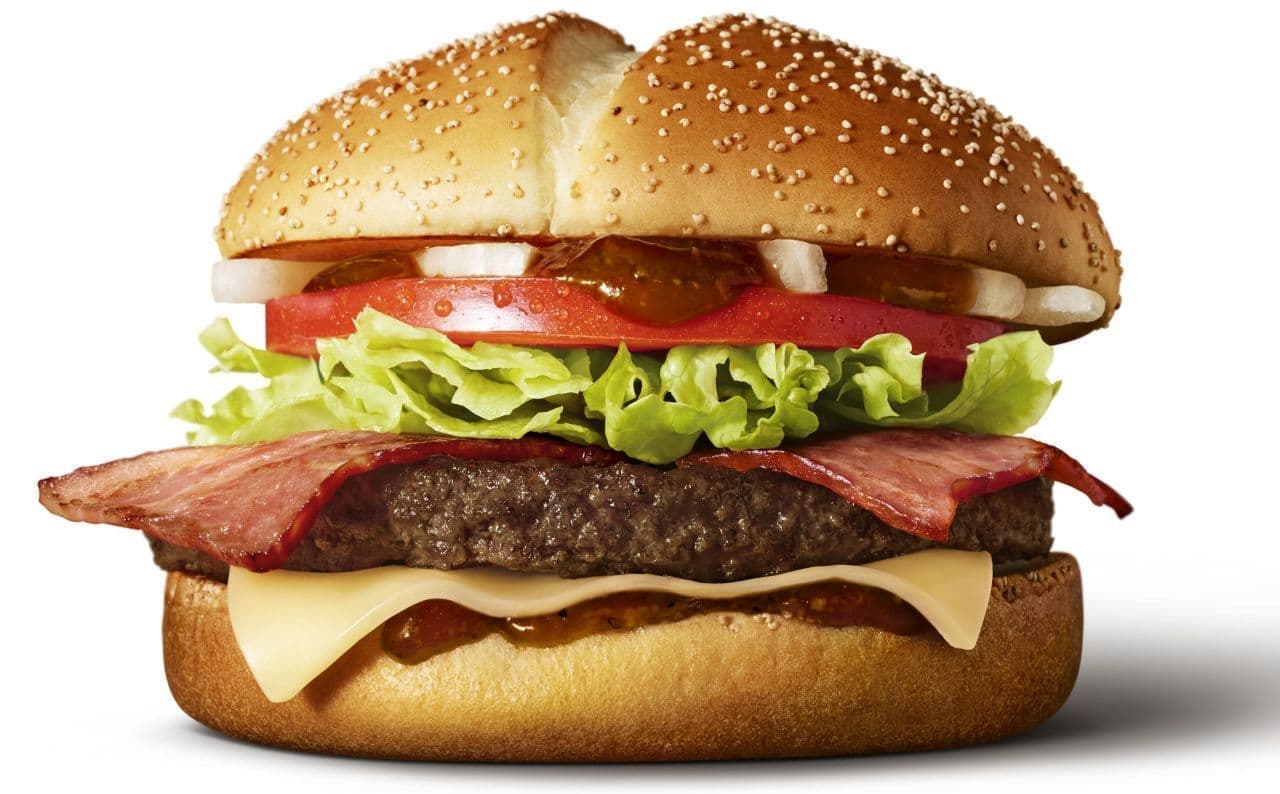McDonald's "Grilled soy sauce-style bacon tomato thick beef"
