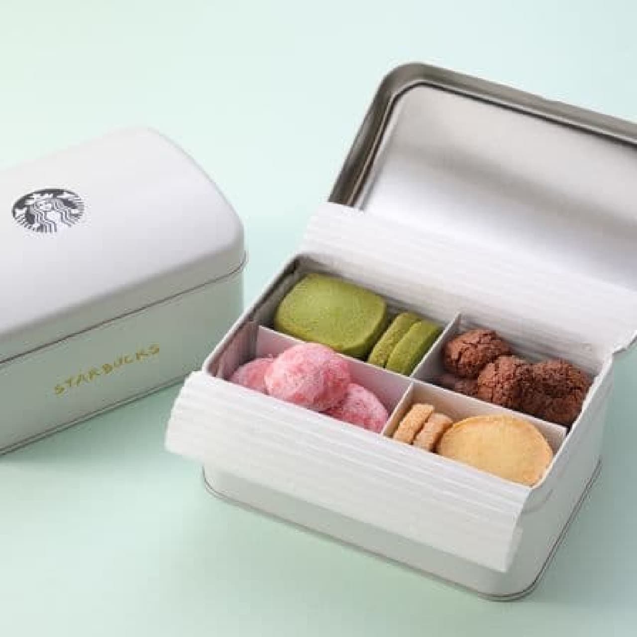 Starbucks "4 kinds of cookie assortment boxes"