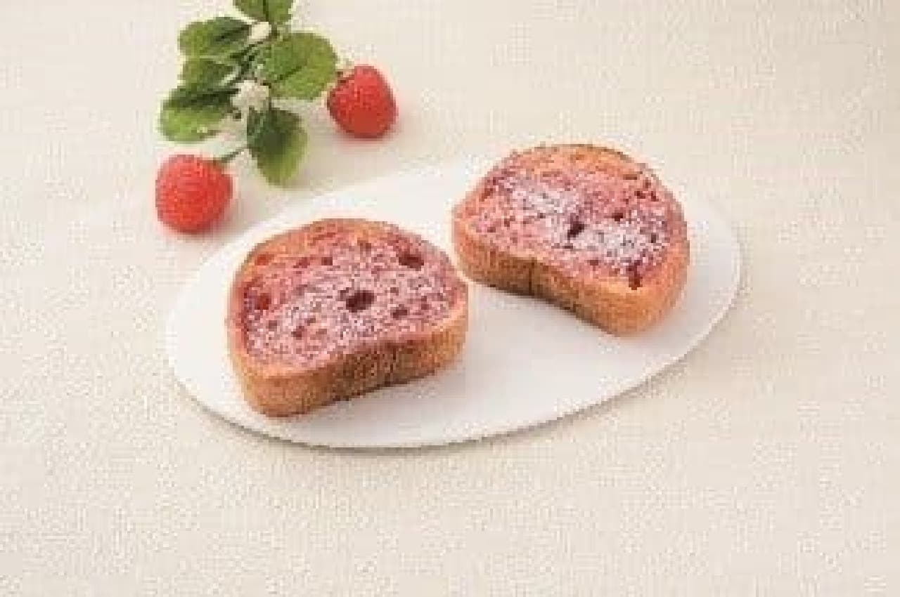 Lawson "Machino Bread French Bread Stain French Toast Strawberry 2 Pieces"