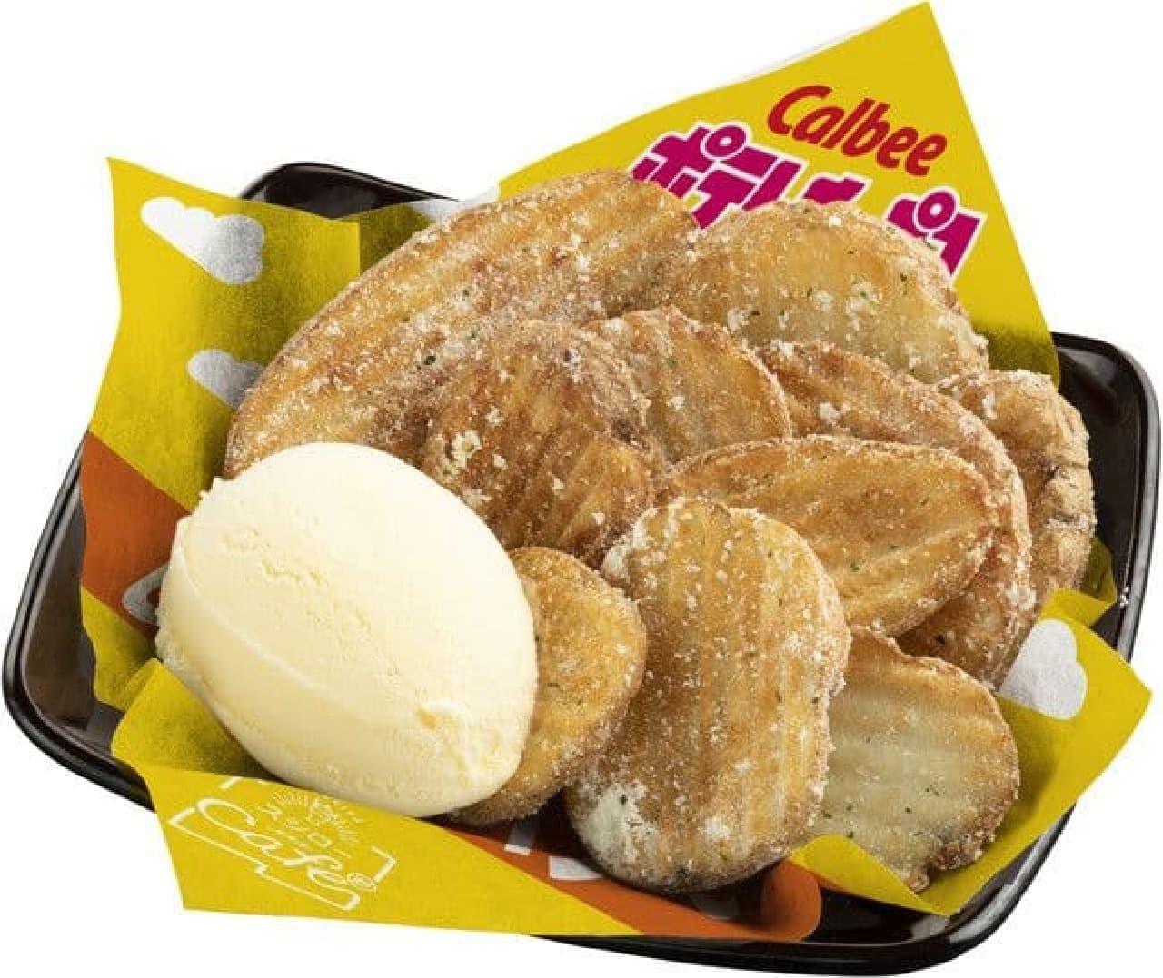 Sushiro x Calbee "Happy Butter-Potato & Honey Butter Ice"