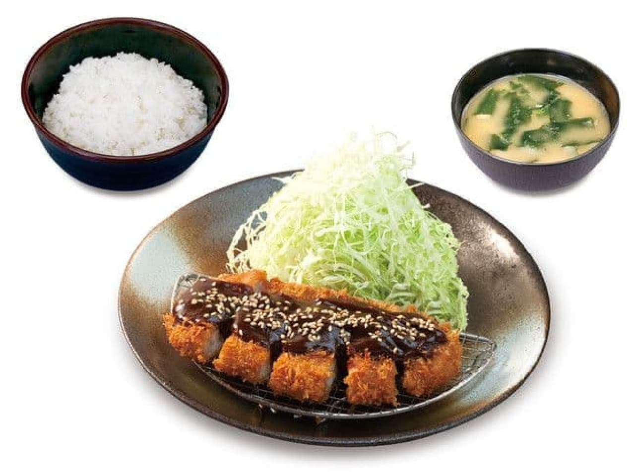 Matsunoya "Miso loin and set meal"