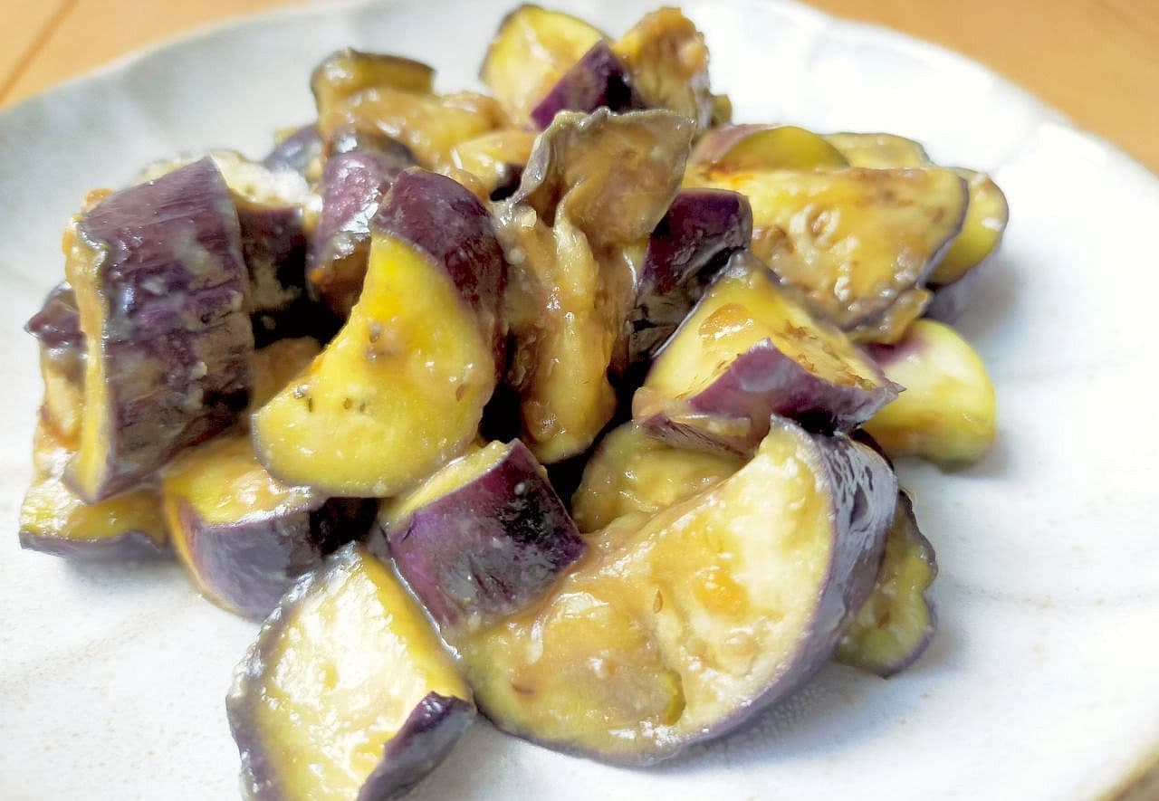 Recipe "Eggplant range miso boiled"