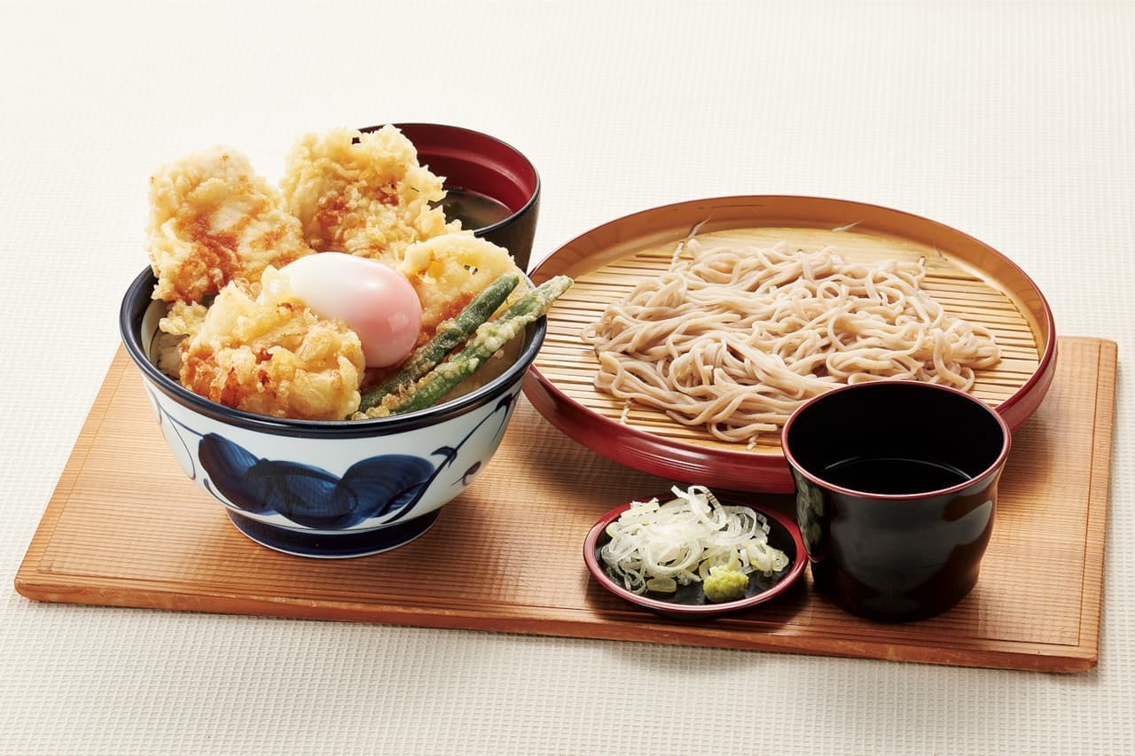 New Year's menu such as Tendon Tendon, "Early Spring Tendon", "Potasara Tori Tendon", "Toyama's White Shrimp and Seri Kakiage"