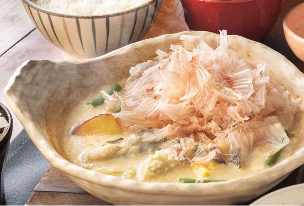 大戸屋 牡蠣とすけそう鱈のクリーム“和”シチュー