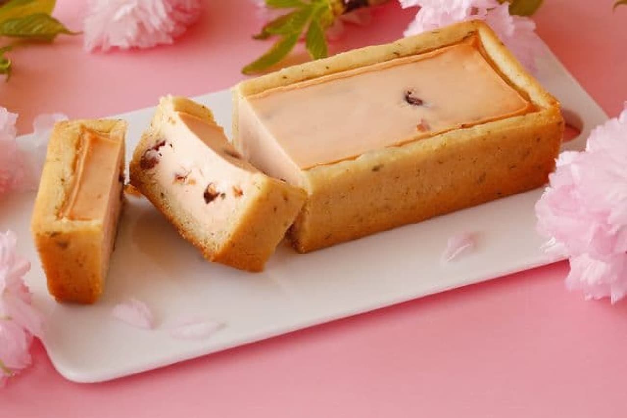 資生堂パーラー「春の手焼きチーズケーキ（さくら味）」