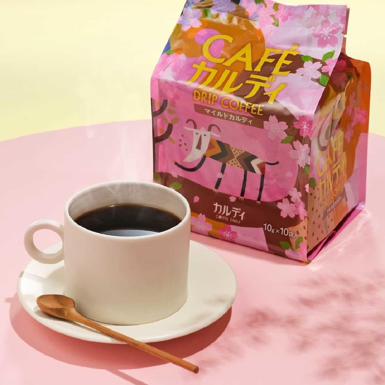 Cafe KALDI Drip Mild KALDI (Sakura pattern)