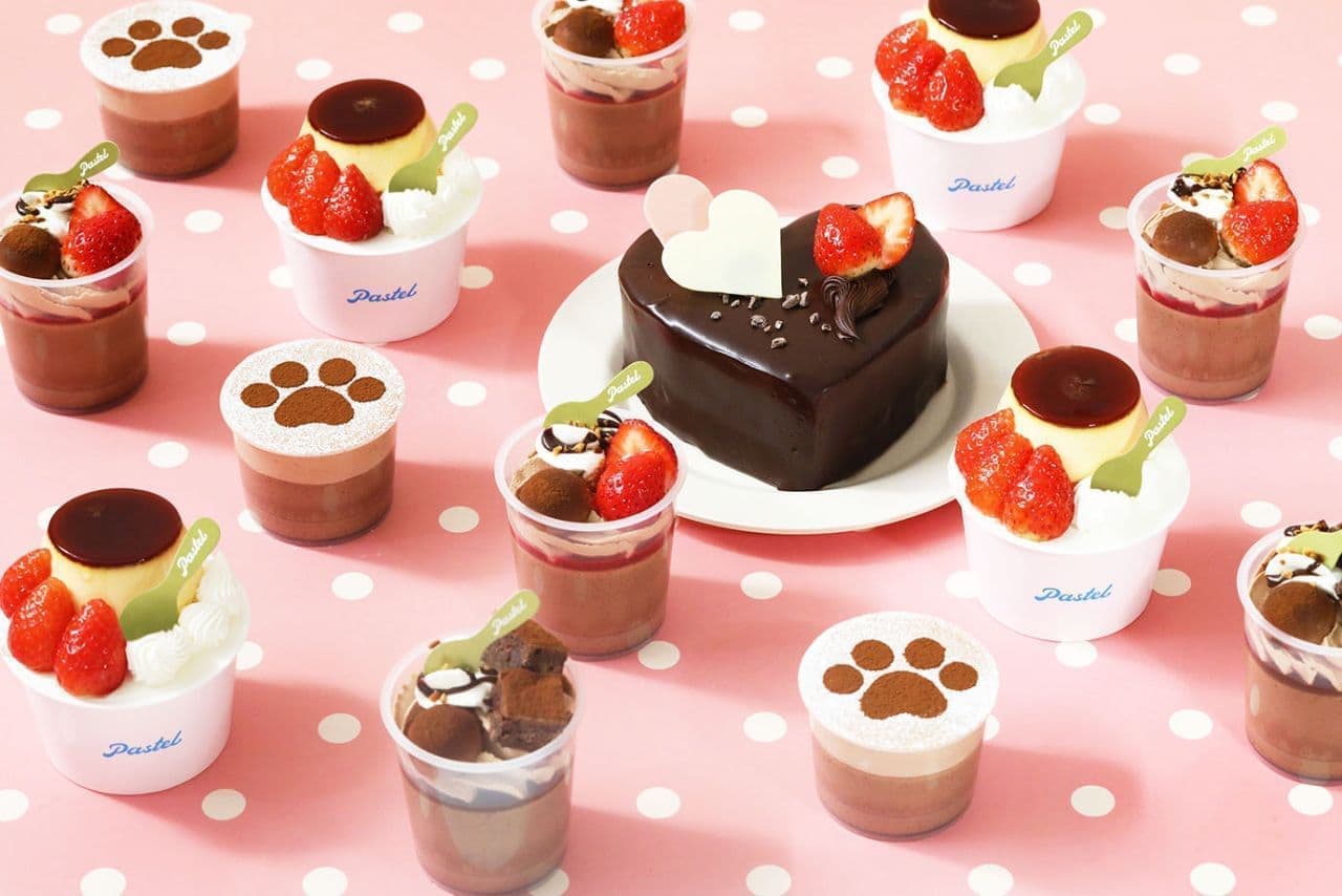 Pastel "Chocolate-Berry Pudding," "Chocolate-Brownie Pudding," "Nyamelaka Chocolate Pudding," "Strawberry Pudding a la Mode