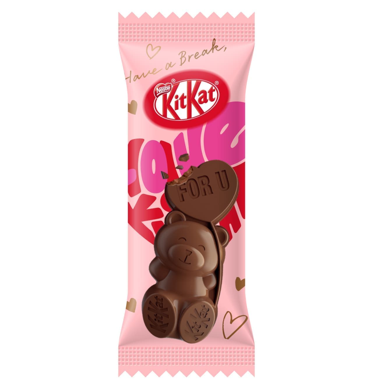 Nestle "Kit Kat Heartful Bear".