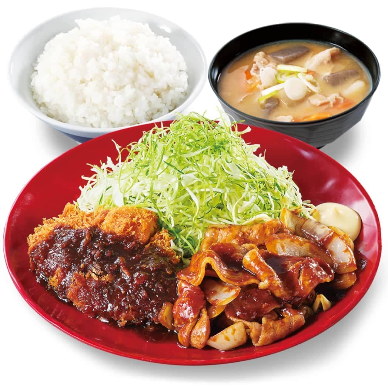 Katsuya "Roast Cutlet and Pork Stamina Yakiniku Set Meal