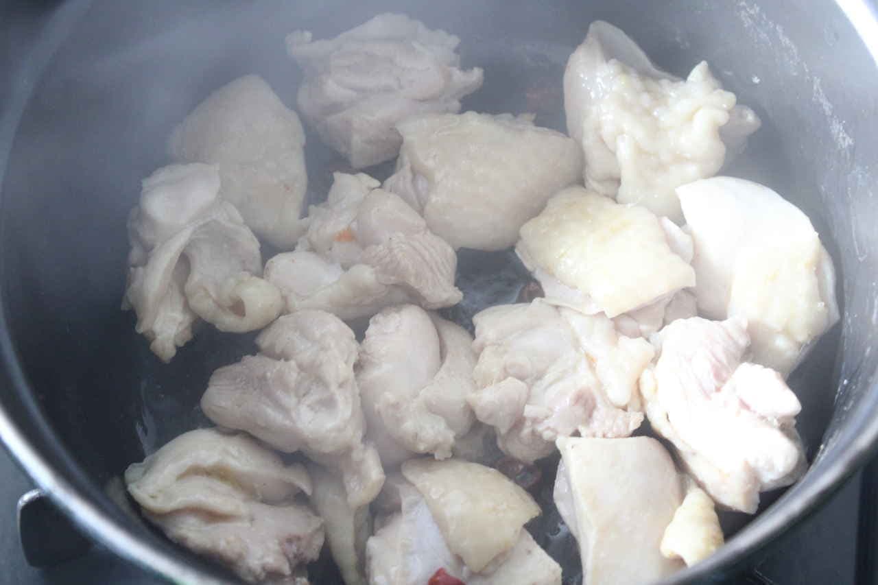 鶏肉と根菜の甘辛煮