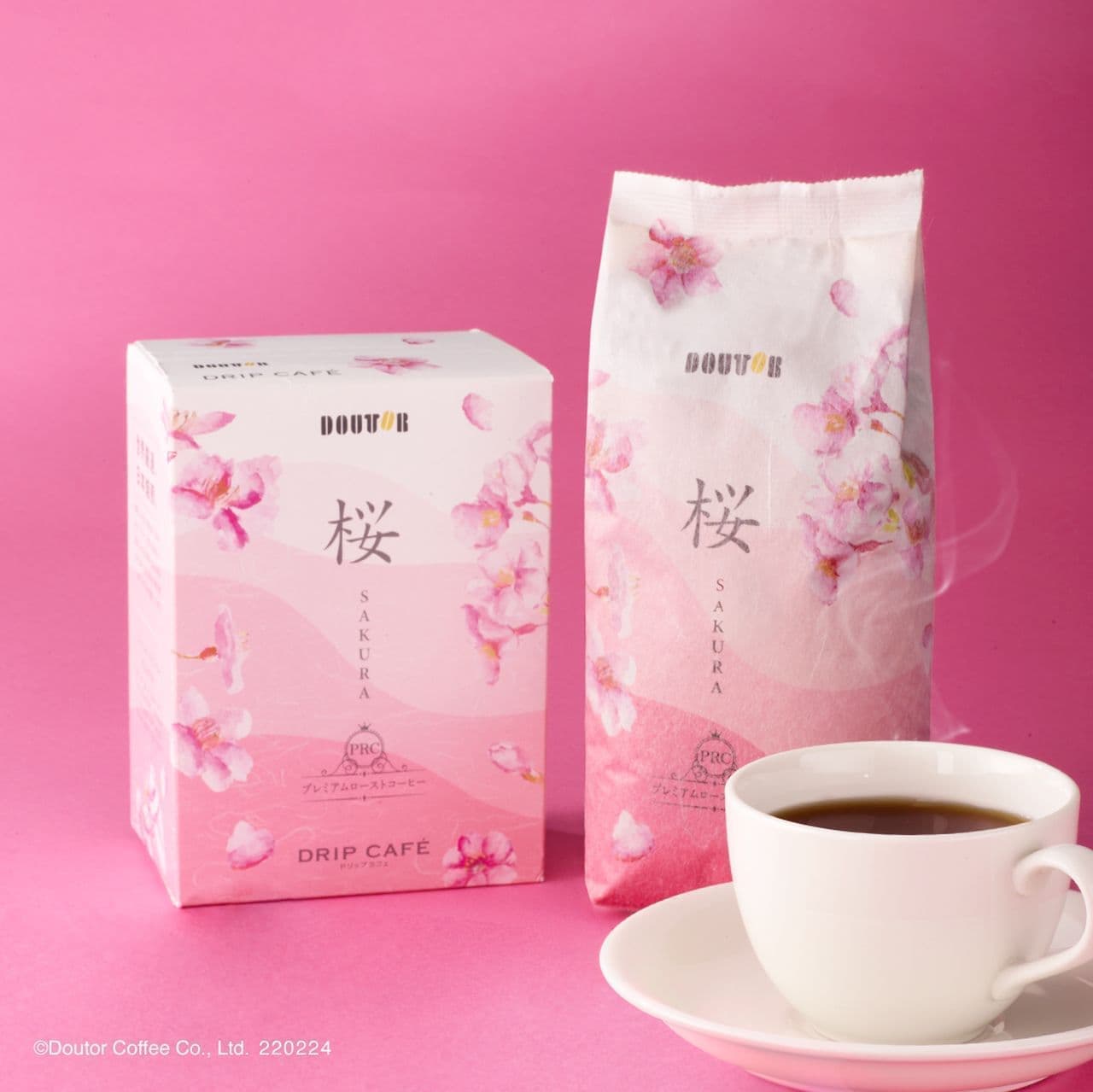 Doutor Coffee Shop "Premium Roast Coffee Cherry Blossom