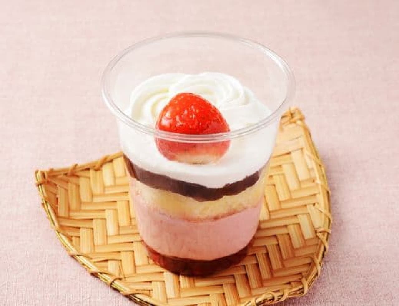 Lawson "Japanese Parfait: Strawberry