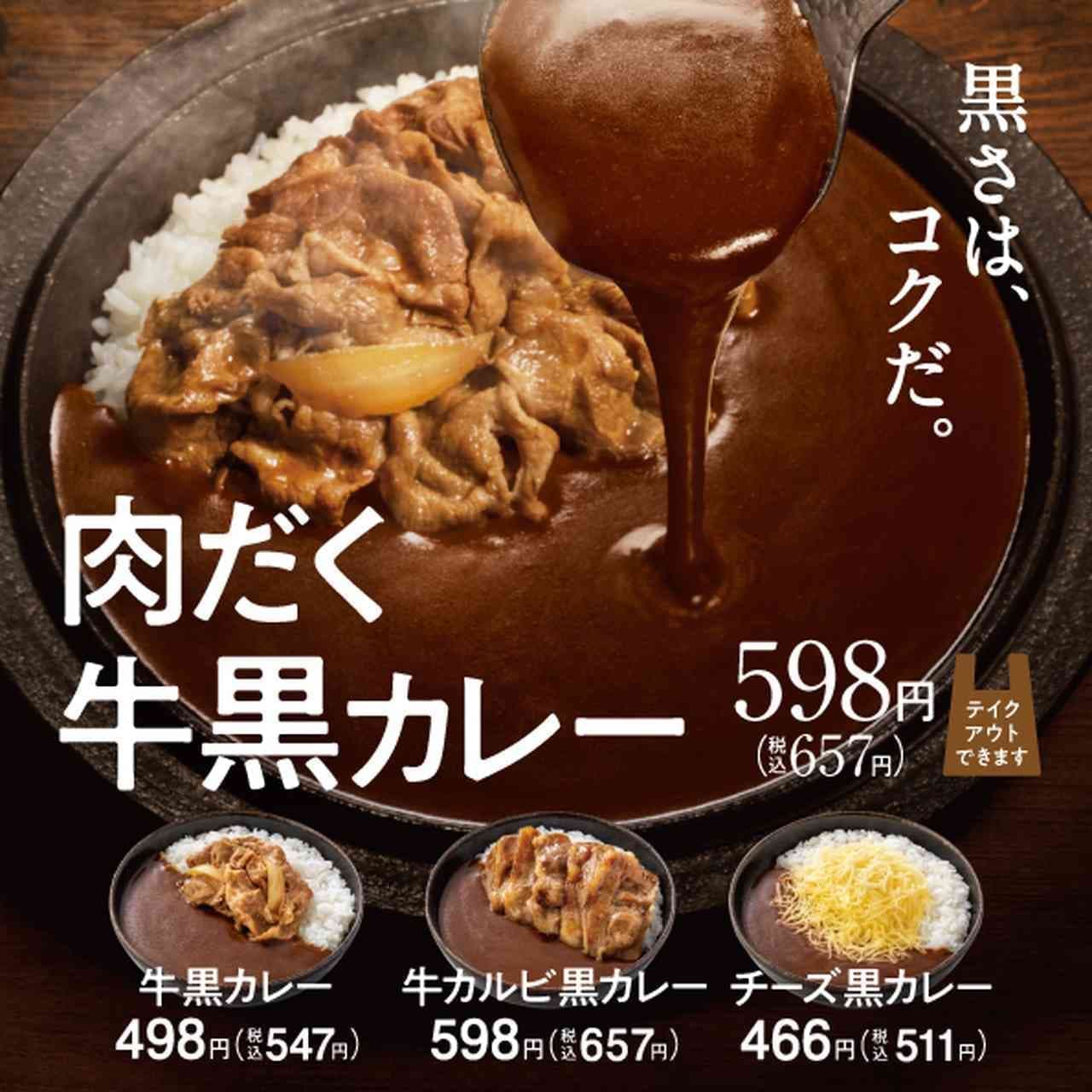 Yoshinoya "Beef Black Curry with Lots of Meat