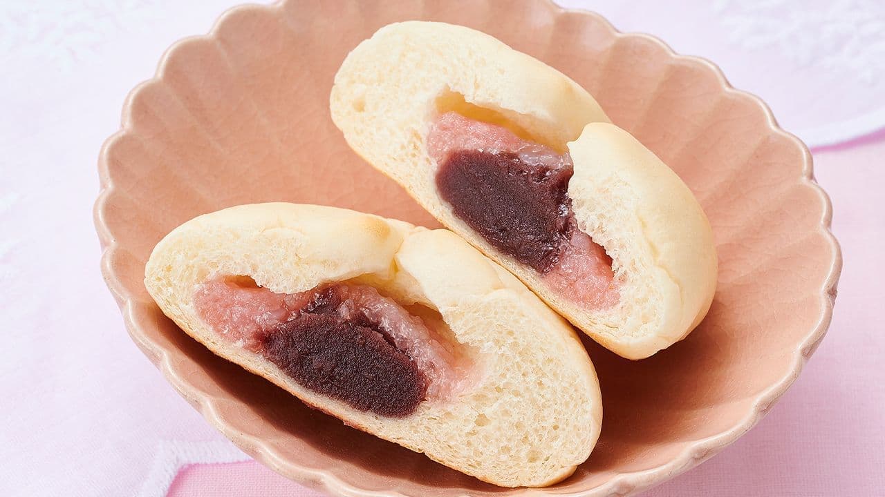 LAWSON STORE100 "VL Sakura Mochi Flavored Bread