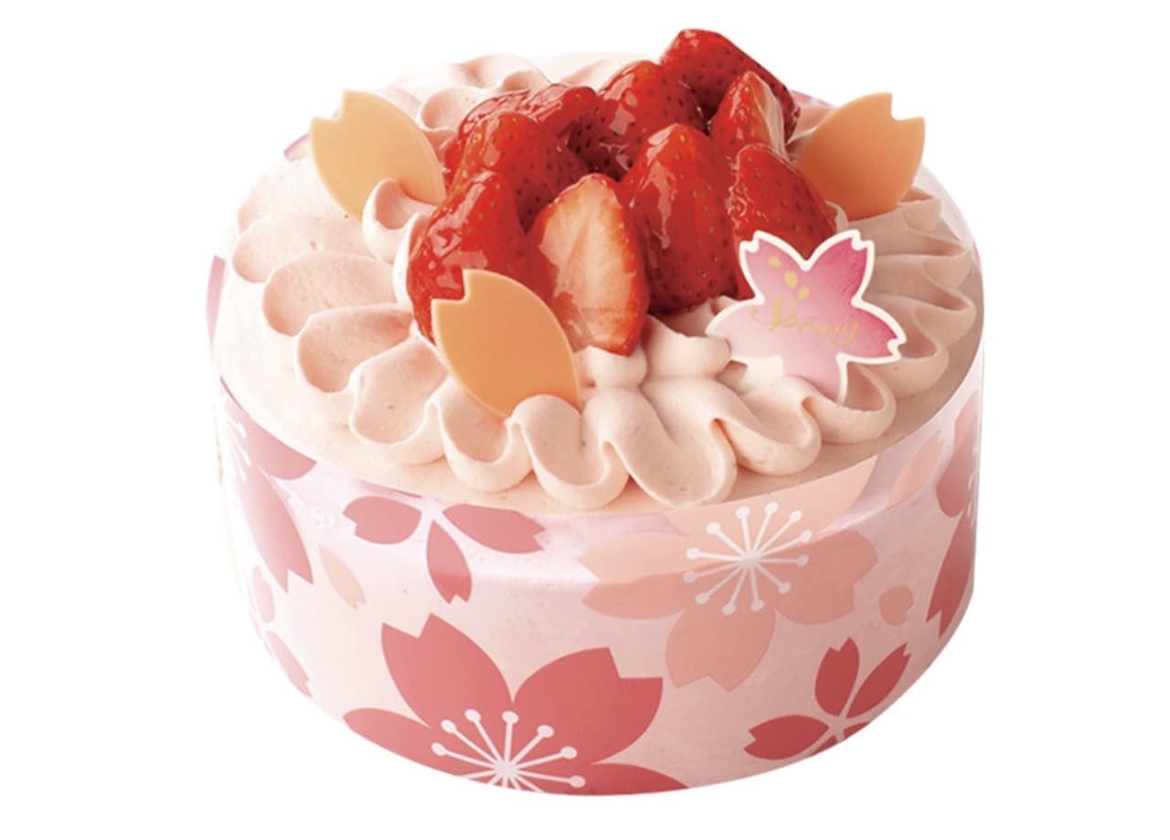 Chateraise New Decoration Cake "Spring Cherry Blossom Decoration