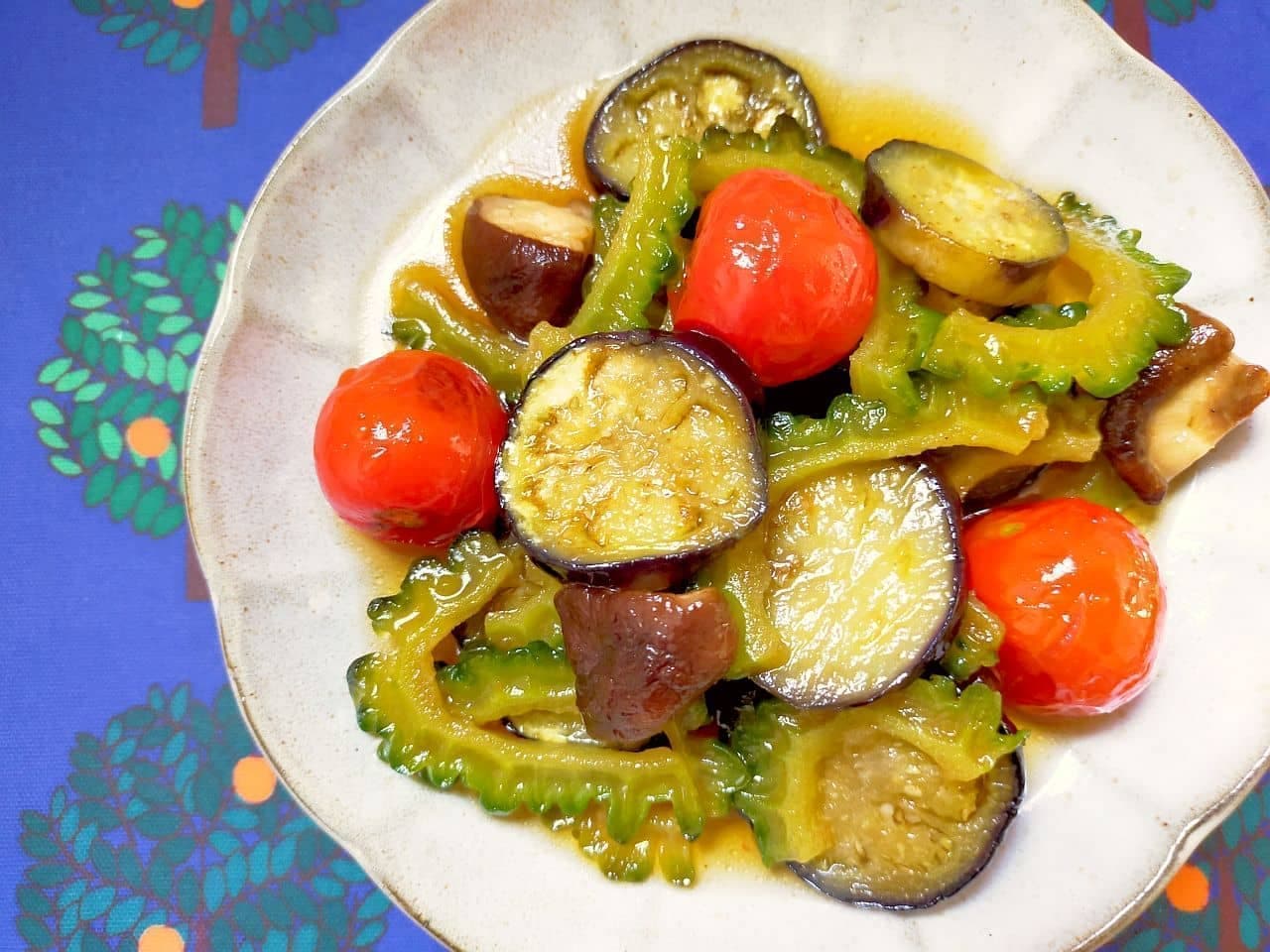 Recipe for "Grilled Eggplant and Summer Vegetables