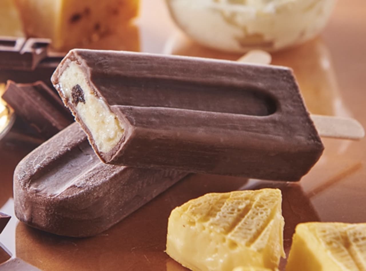 シャトレーゼ「やわらか氷バー ショコラ&4種のチーズ」
