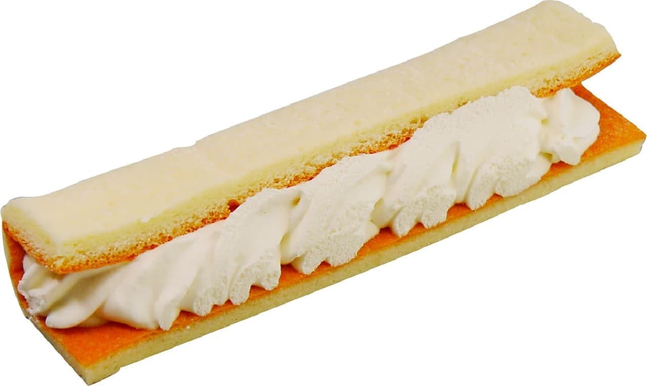 Ministop "Iced Cake White Whipped Cream Roll - Made with Hokkaido Pure Fresh Cream