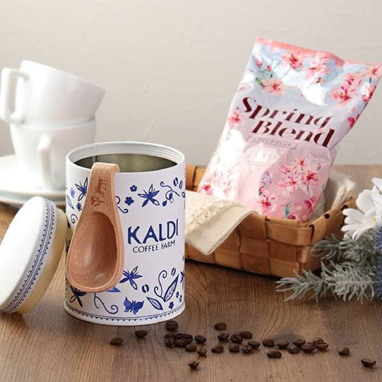 待望☆】 KALDI コーヒー メジャースプーン 陶器