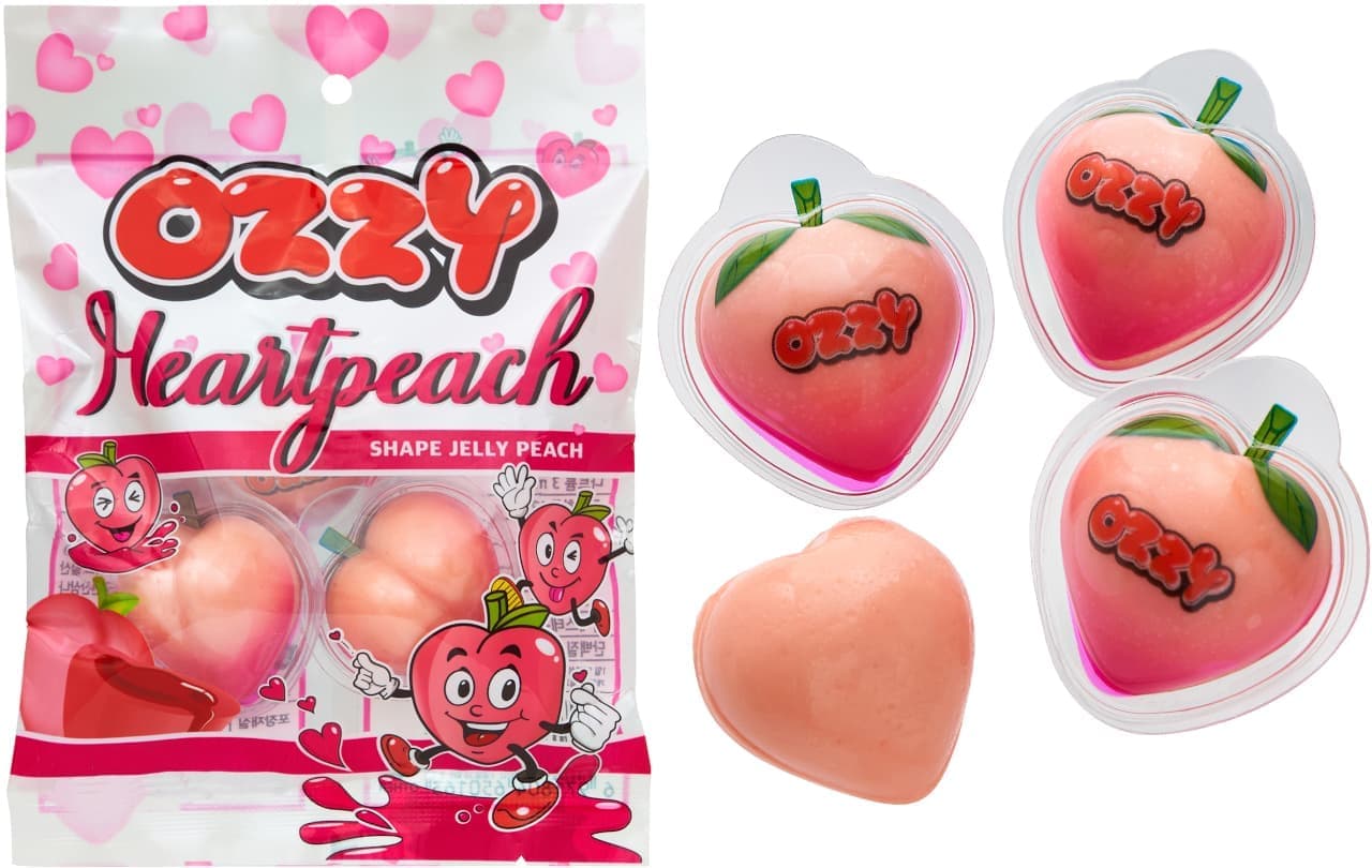 PLAZA "OZZY Peach Jelly Gummies".