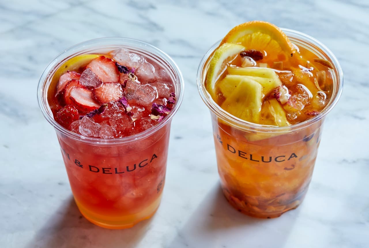 DEAN & DELUCA "Rose Lemonade" and "Citrus & Pineapple Fruit Tea