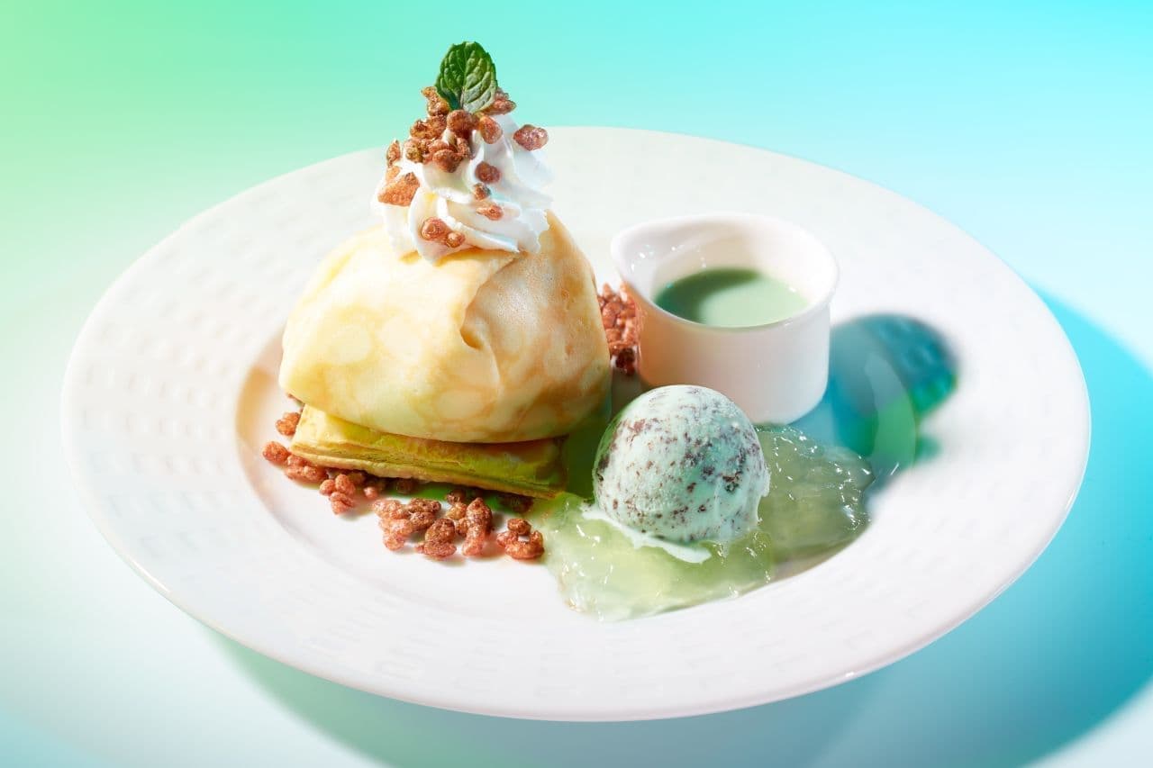 Cocos "White Chocolate Mint Party Wrapped in Crepe"