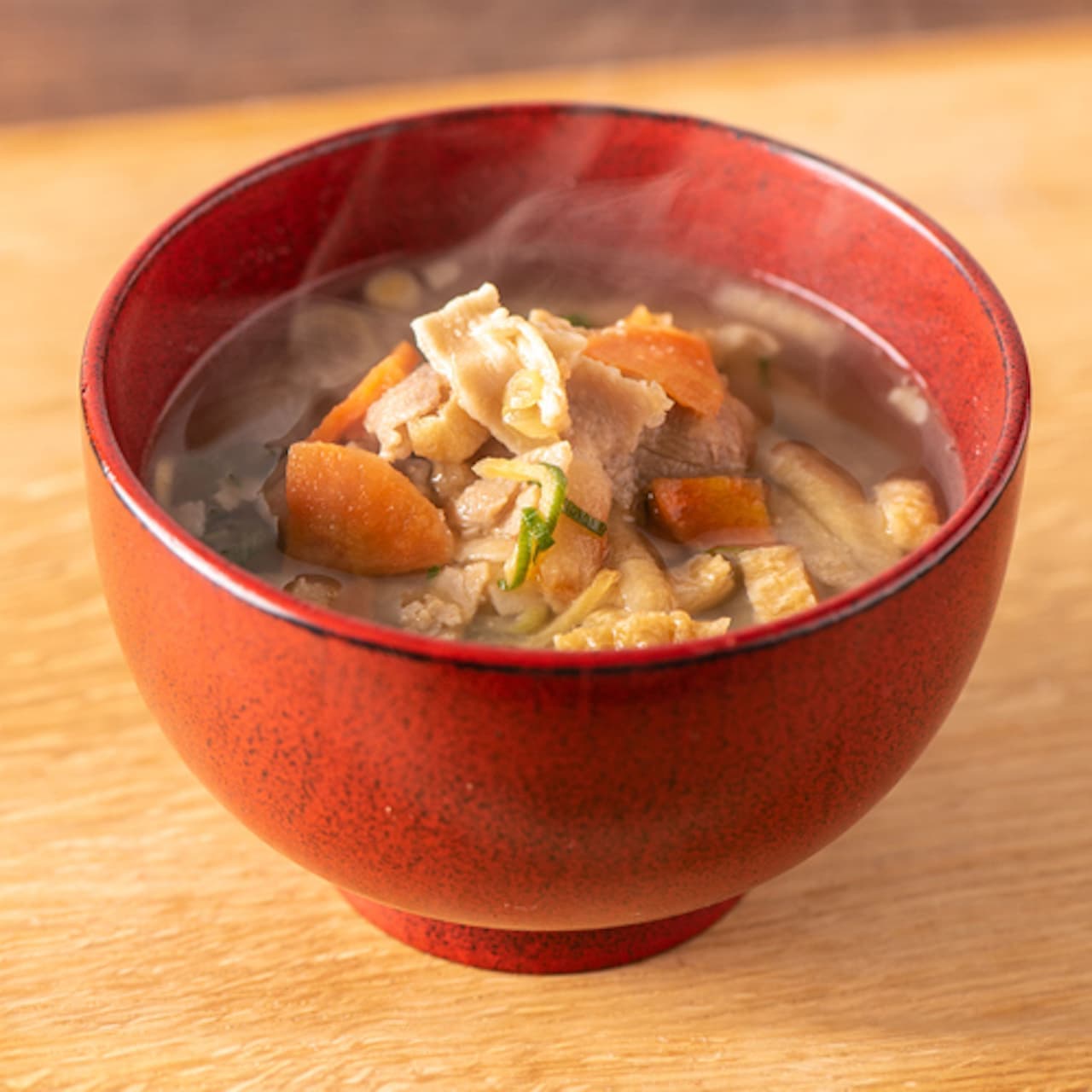 Kusefuku Shoten "All-purpose dashi no omisoshiru miso soup - pork miso soup with a hint of ginger