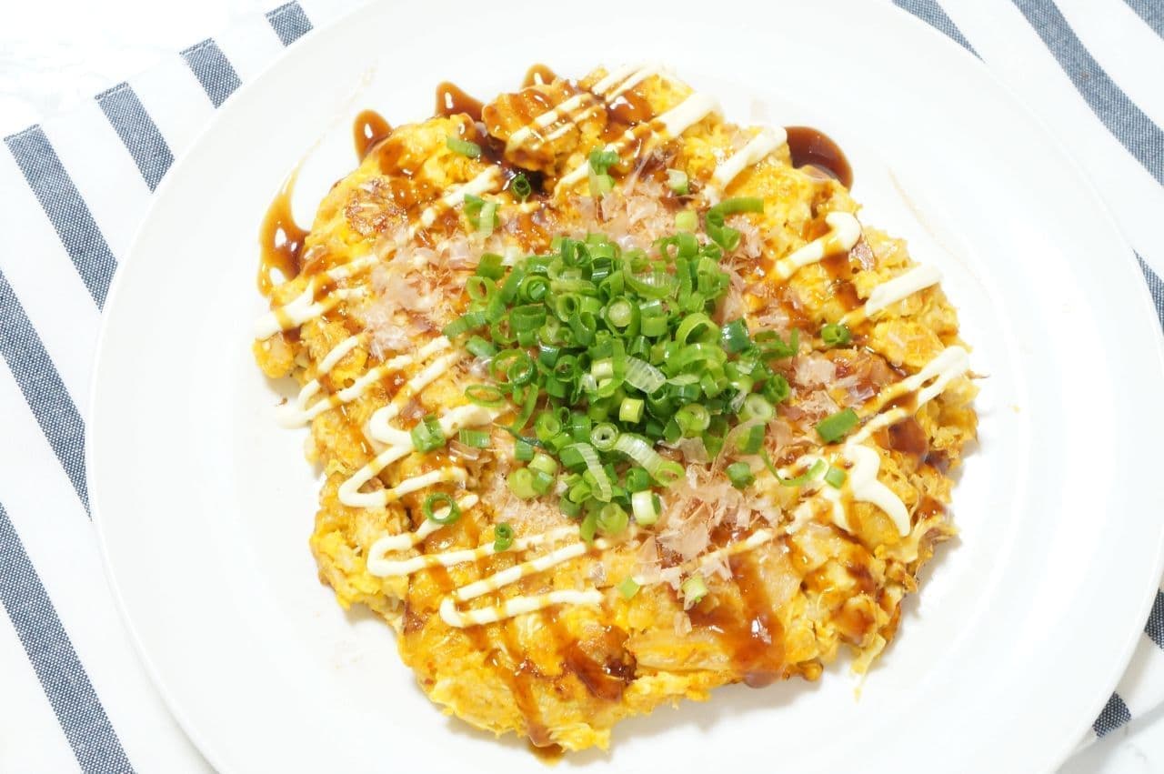Easy recipe for "Oatmeal Okonomiyaki