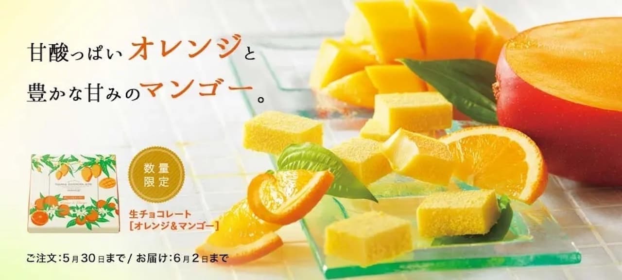 Lloyds "Fresh Chocolate [Orange & Mango]".